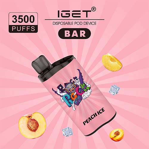 IGET BAR 3500 PUFFS (Peach Ice)