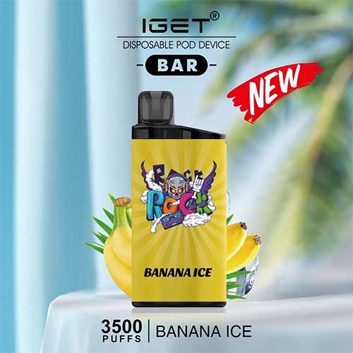 IGET BAR 3500 PUFFS (Banana Ice)