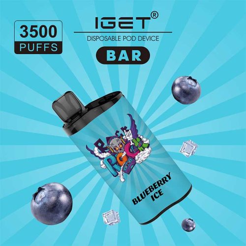 IGET BAR 3500 Disposable Vape (Blueberry ice)