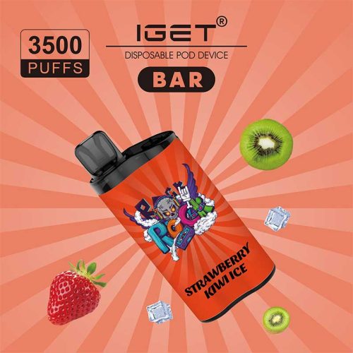 IGET BAR 3500 PUFFS (Strawberry Kiwi Ice)