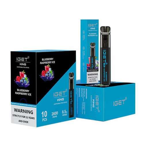 IGET KING 2600 VAPE Flavours (10 PACK)