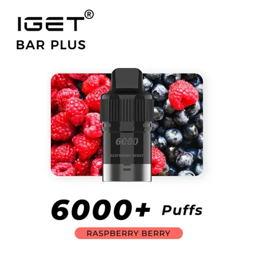 IGET BAR PLUS POD (RASPBERRY BERRY)